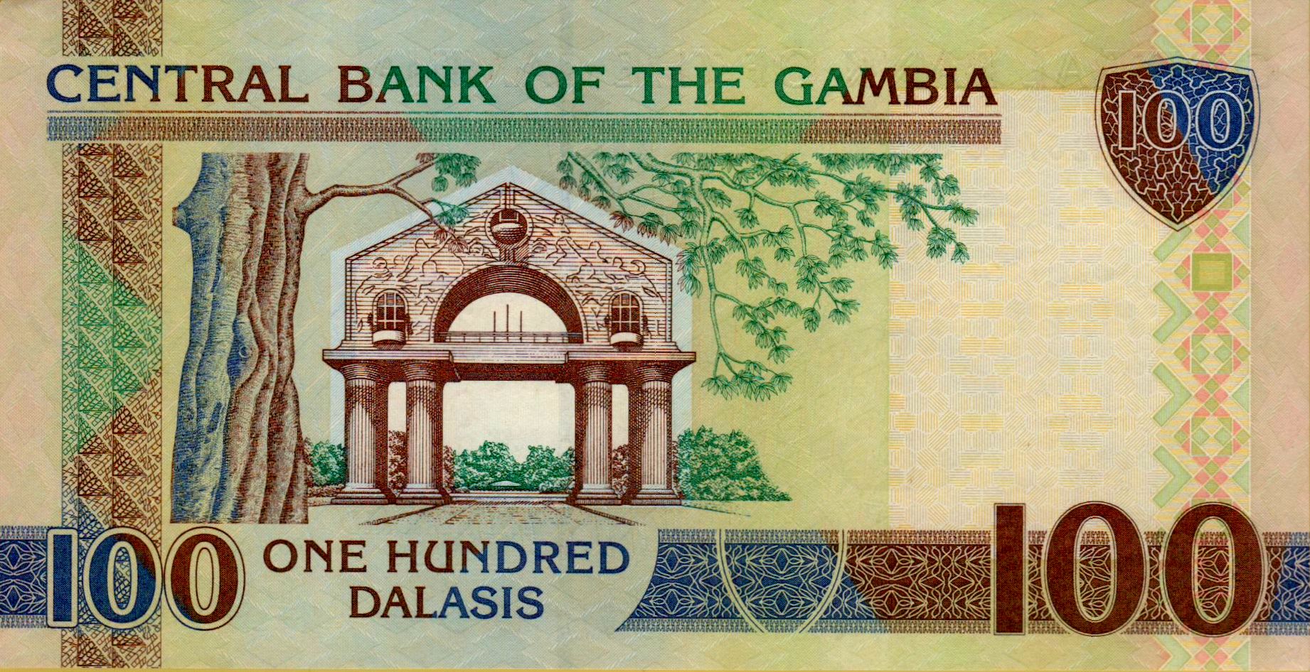Gambia 100 2006 UNC P-29/b